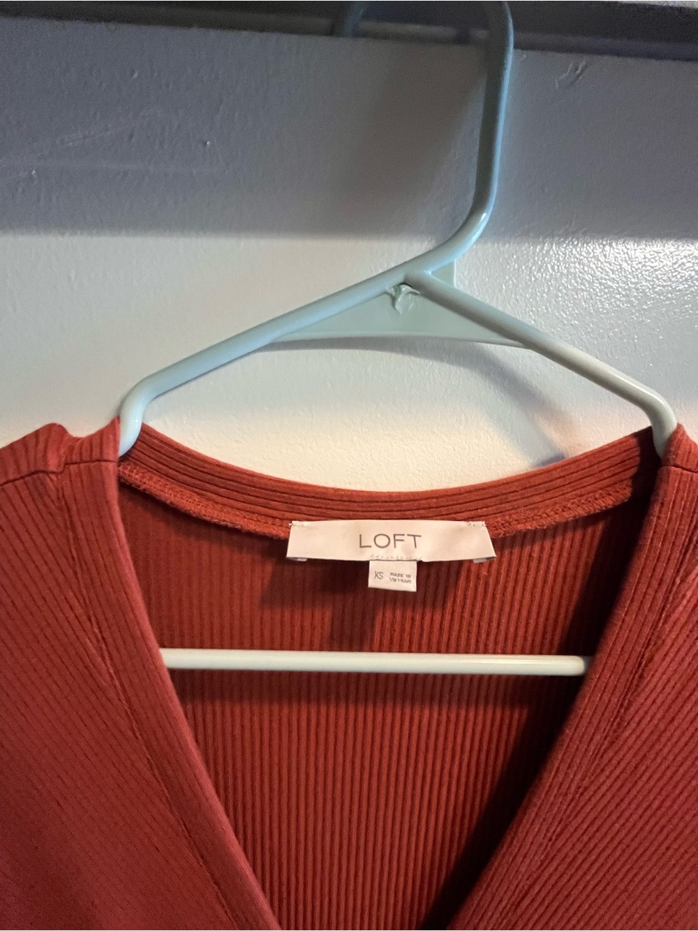 Loft Ribbed Midi Dress - Picture 3 of 4